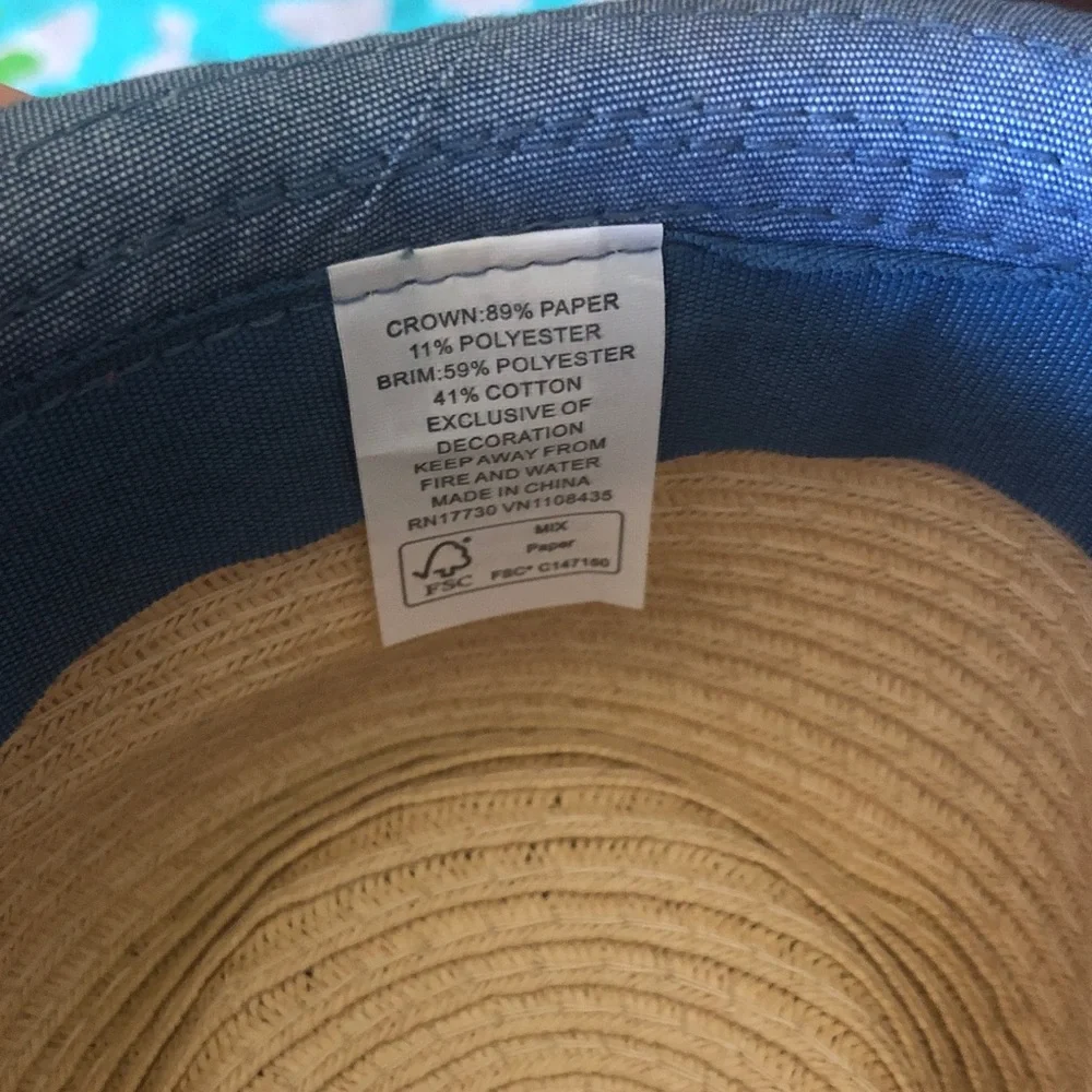 🎈 Toddler Age 1-2 Straw Fedora Hat